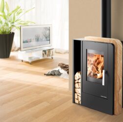 Designová krbová kamna