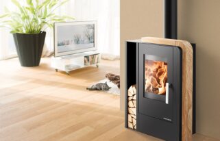 Designová krbová kamna